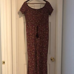 Xhilaration Floral Jumpsuit – Size XL